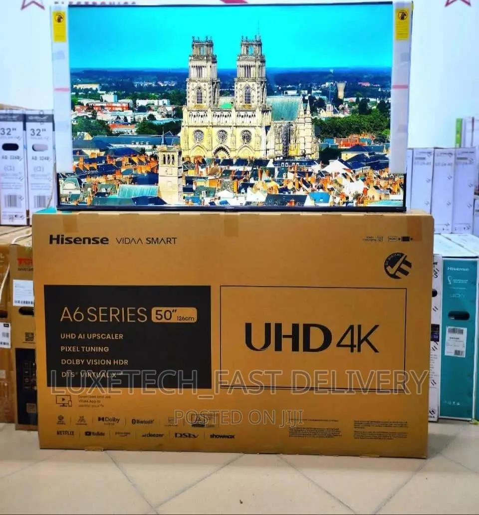 Hisense 50 Inches Smart Uhd TV Best Quality