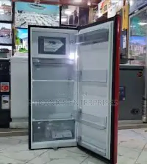 Hisense Red Single Door Fridge With Water Dispenser 177L