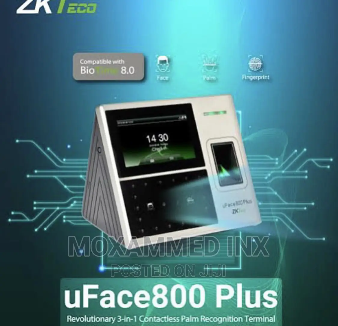 Zkteco Uface800 Plus