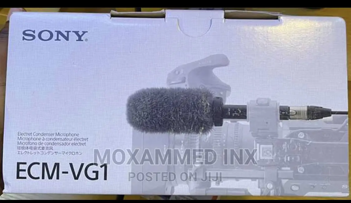 SONY Microphone Condenser Ecm-vg1