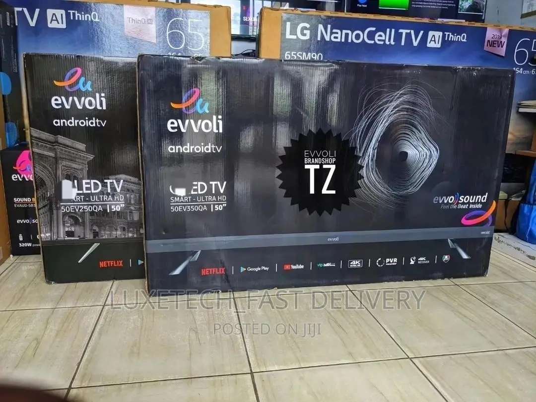 Evvoli 50 Inches Qled Smart Android Tv