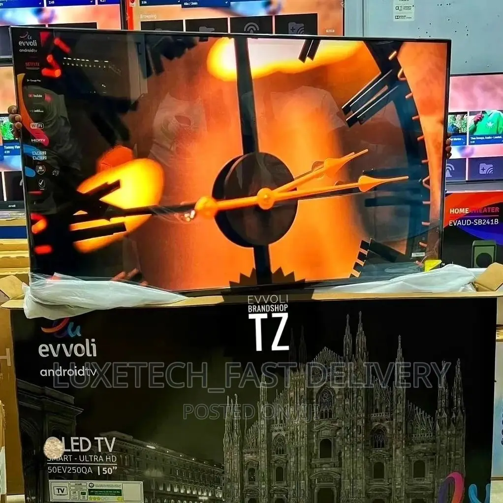Evvoli 50 Inches Qled Smart Android Tv