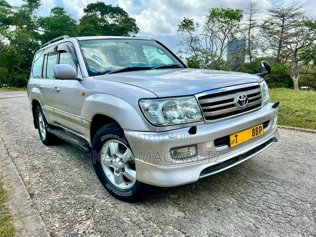 Toyota Land Cruiser 2004 Silver