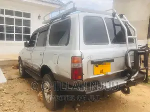 Toyota Land Cruiser 90 1997 Silver