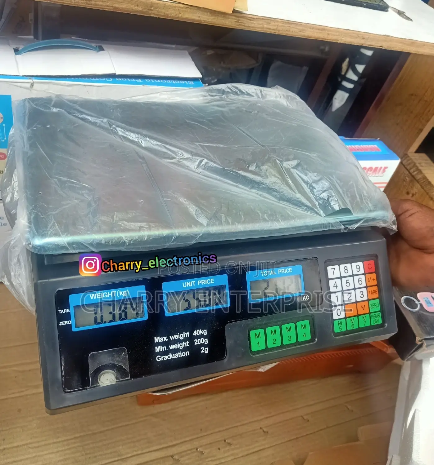 Digital Electronic Price Weight Scale/ Mizani1kg-40kg
