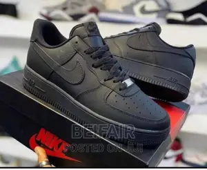 Air Force One Black Sneakers | Raba Original Af1