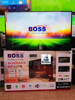 BOSS Smart Android Full HD 1080p With Wi-Fi Tv 43 Inch