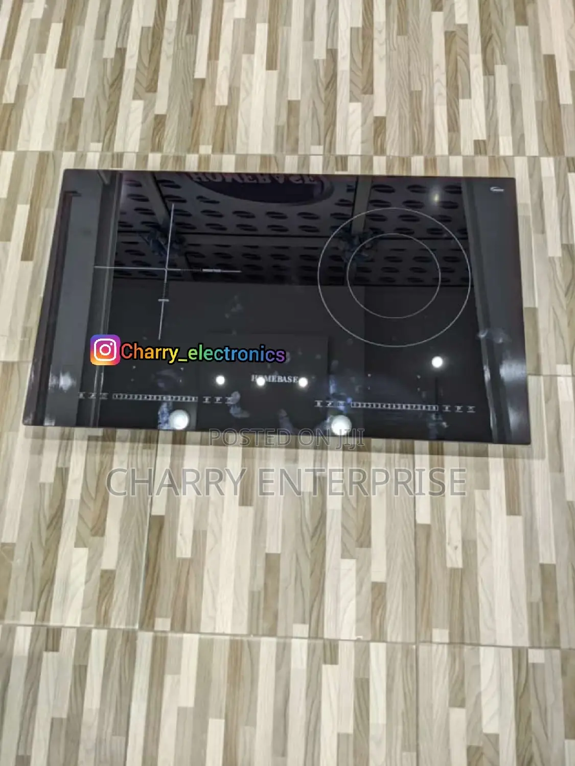 HOMEBASE Table Cooker/ Hob 1 Induction 1 Ceramic Plate