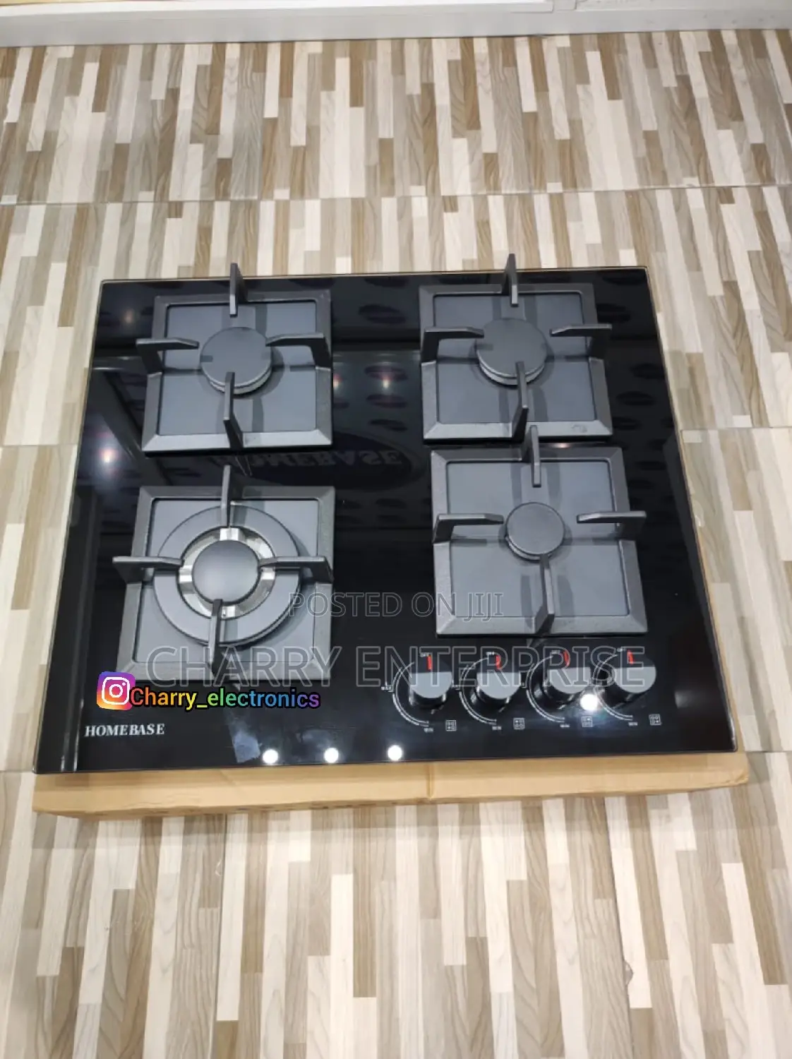HOMEBASE Table Cooker/ Hob4 Burner Full Gas Cooktop