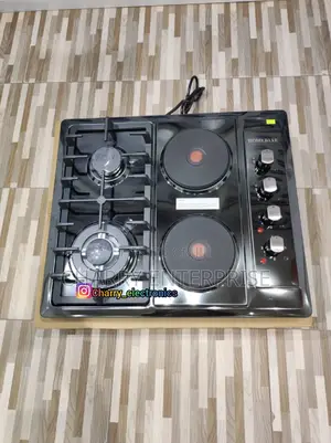 HOMEBASE Table Cooker / Hob2 Electric 2 Gas Cooktop