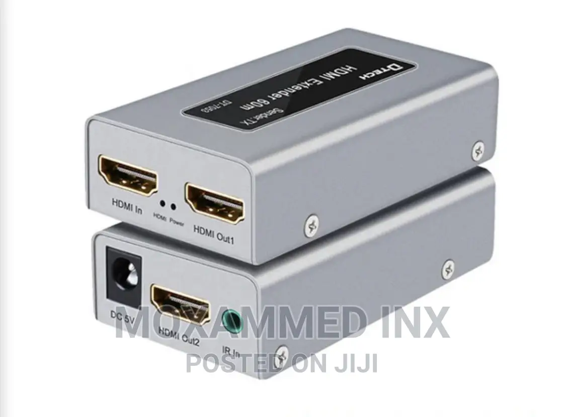 Dtech DT-7053 HDMI Single Cat5e/6 Extender W/ IR 60M