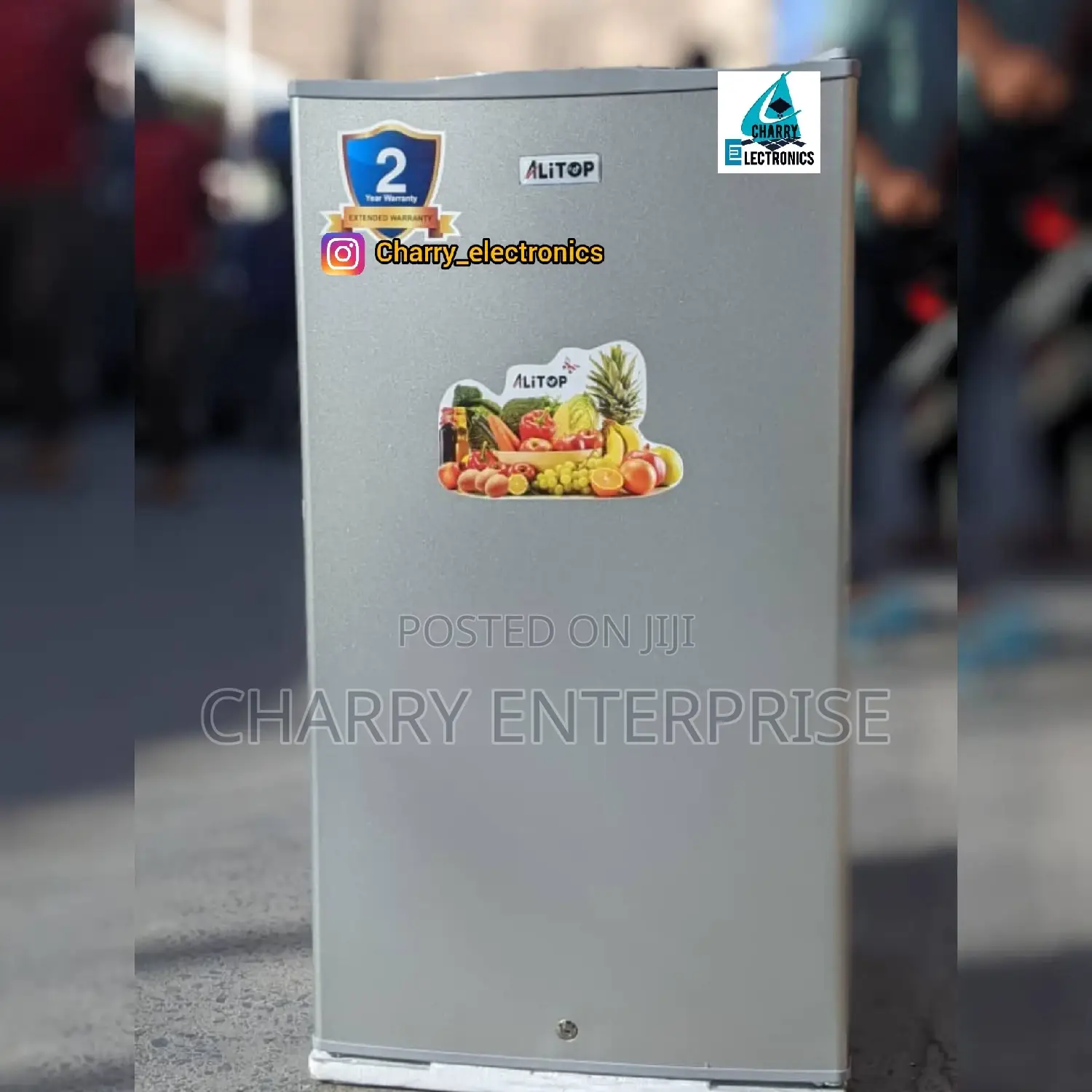 Alitop Fridge With Powerful Compressor 