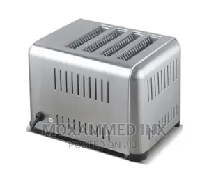 Stainless Steel Commercial Toaster 4 Slices