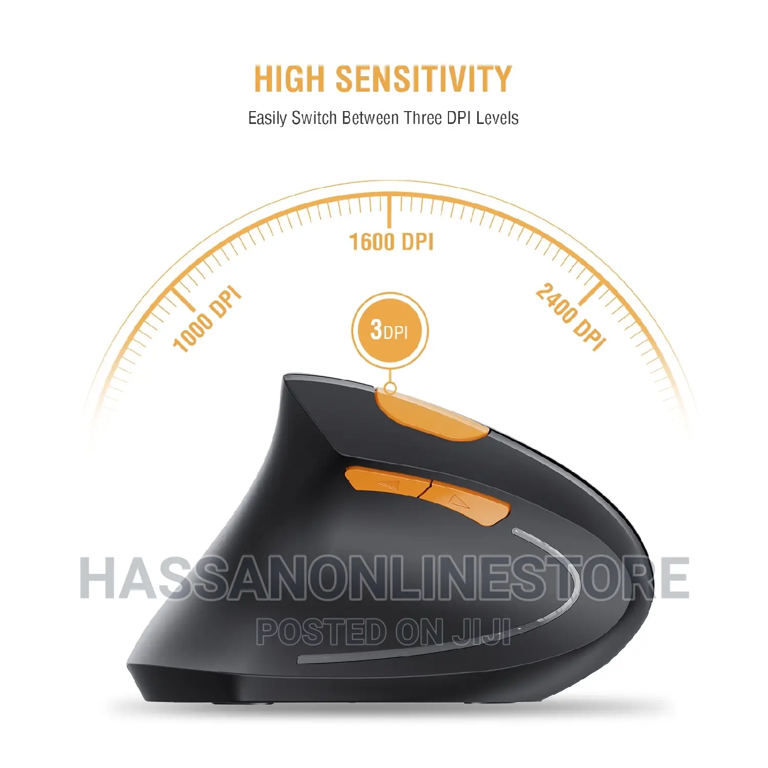 Protoarc EM13 Left Handed Ergonomic Vertical Mouse