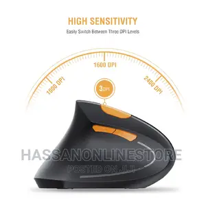 Protoarc EM13 Left Handed Ergonomic Vertical Mouse