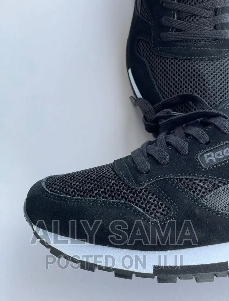 Reeboks Black Sneakers