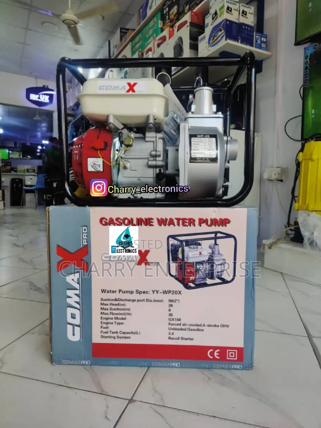 COMAX PRO Powerful GASOLINE Water Pump Inch 2 in Ilala - Plumbing ...