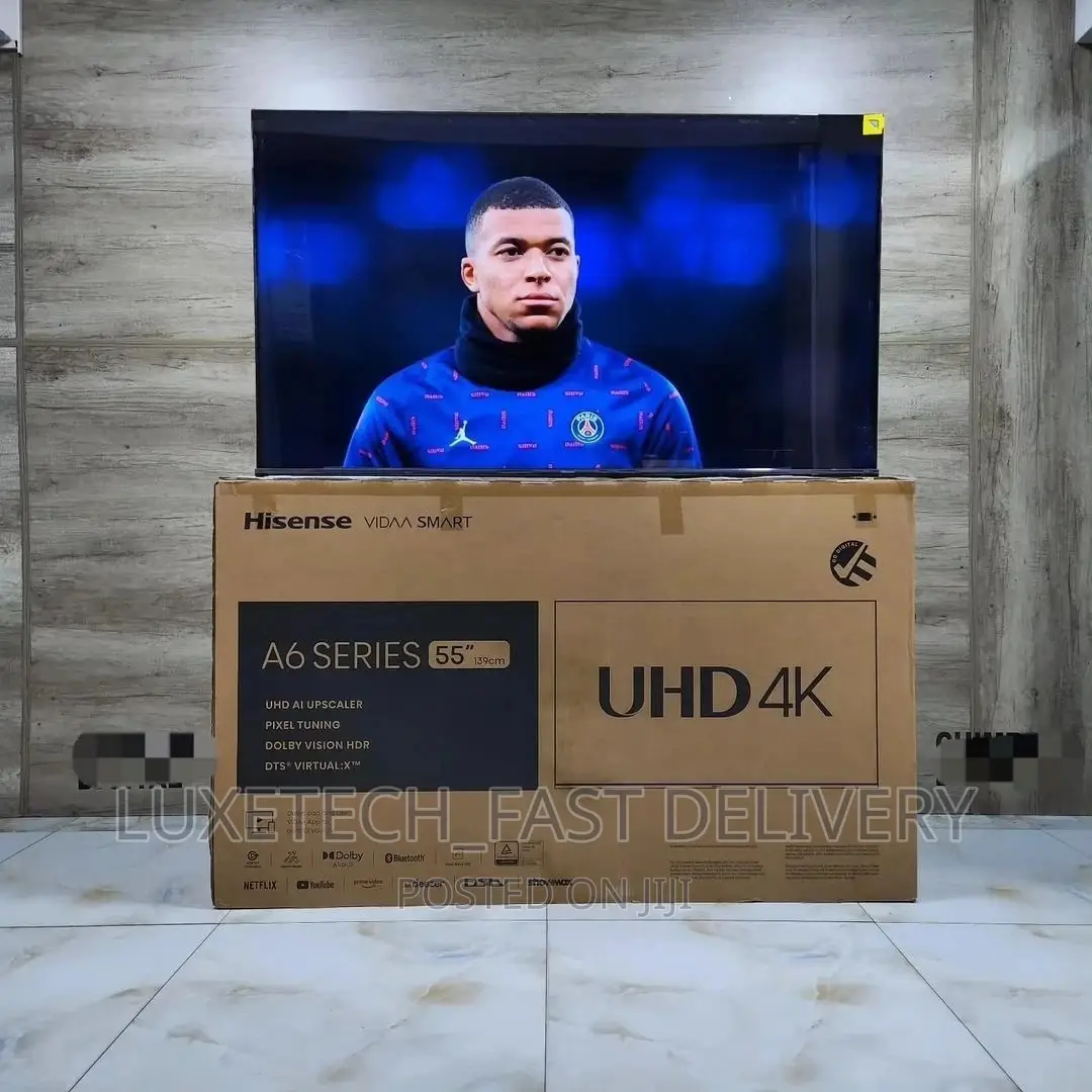 Hisense 55 Inches Smart Uhd TV High Resolution