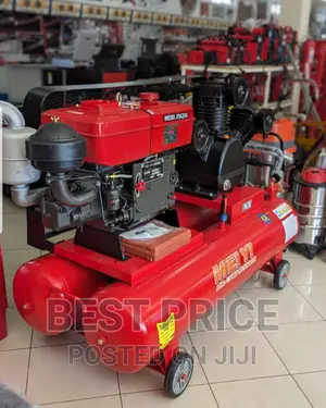 Meiyi 24hp DIESEL Engine Mining Compressor 2tank