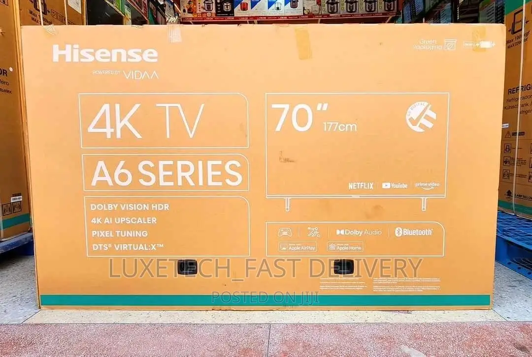 Hisense 70 Inches Ultra Hd Smart Tv
