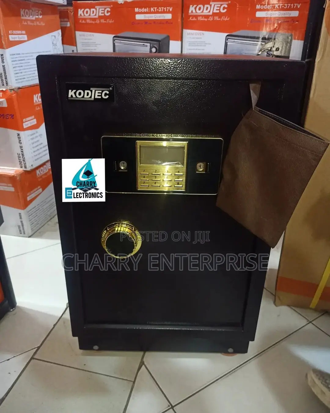 Original Professional Security Safe G.W 85 Kg Password & Key