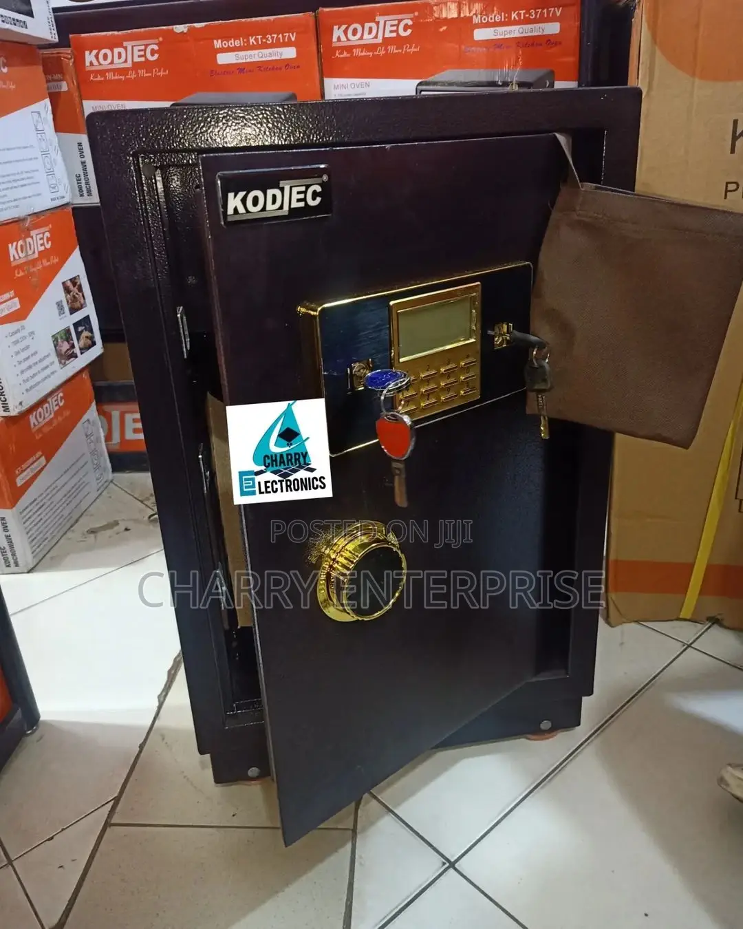 Original Professional Security Safe G.W 85 Kg Password & Key