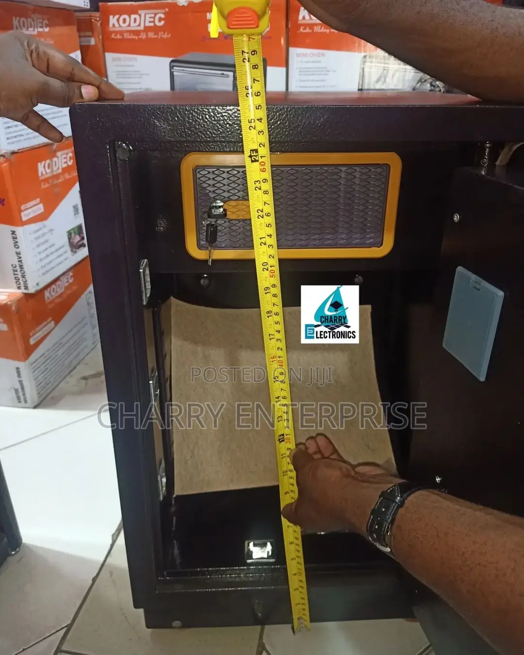 Original Professional Security Safe G.W 85 Kg Password & Key