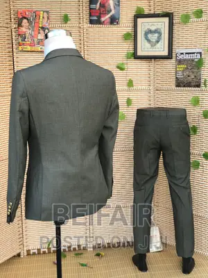 Six Buttons Men's Suit | Suti Za Kiume Vifungo Sita