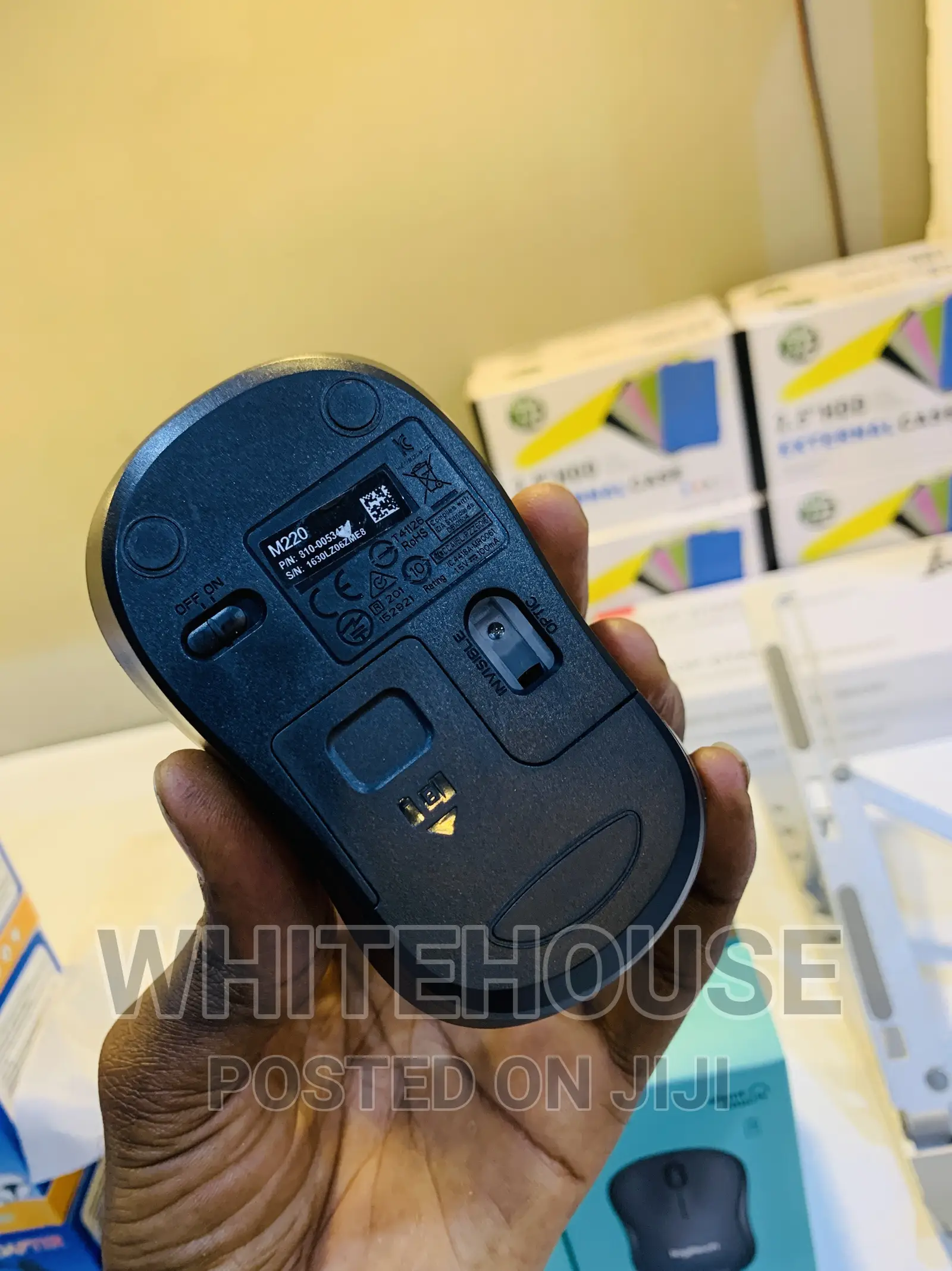 Wireless Logitech Silent Mouse M220