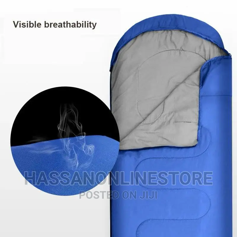 1pc Fabric 700g Cold-Proof Portable Camping Sleeping Bag