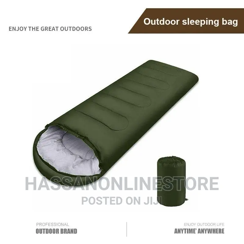 1pc Fabric 700g Cold-Proof Portable Camping Sleeping Bag