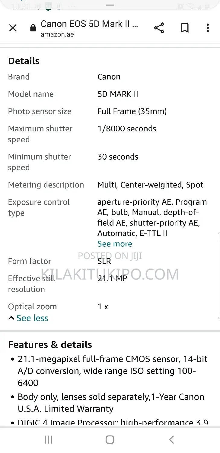 CANON EOS 5D Mark Ii