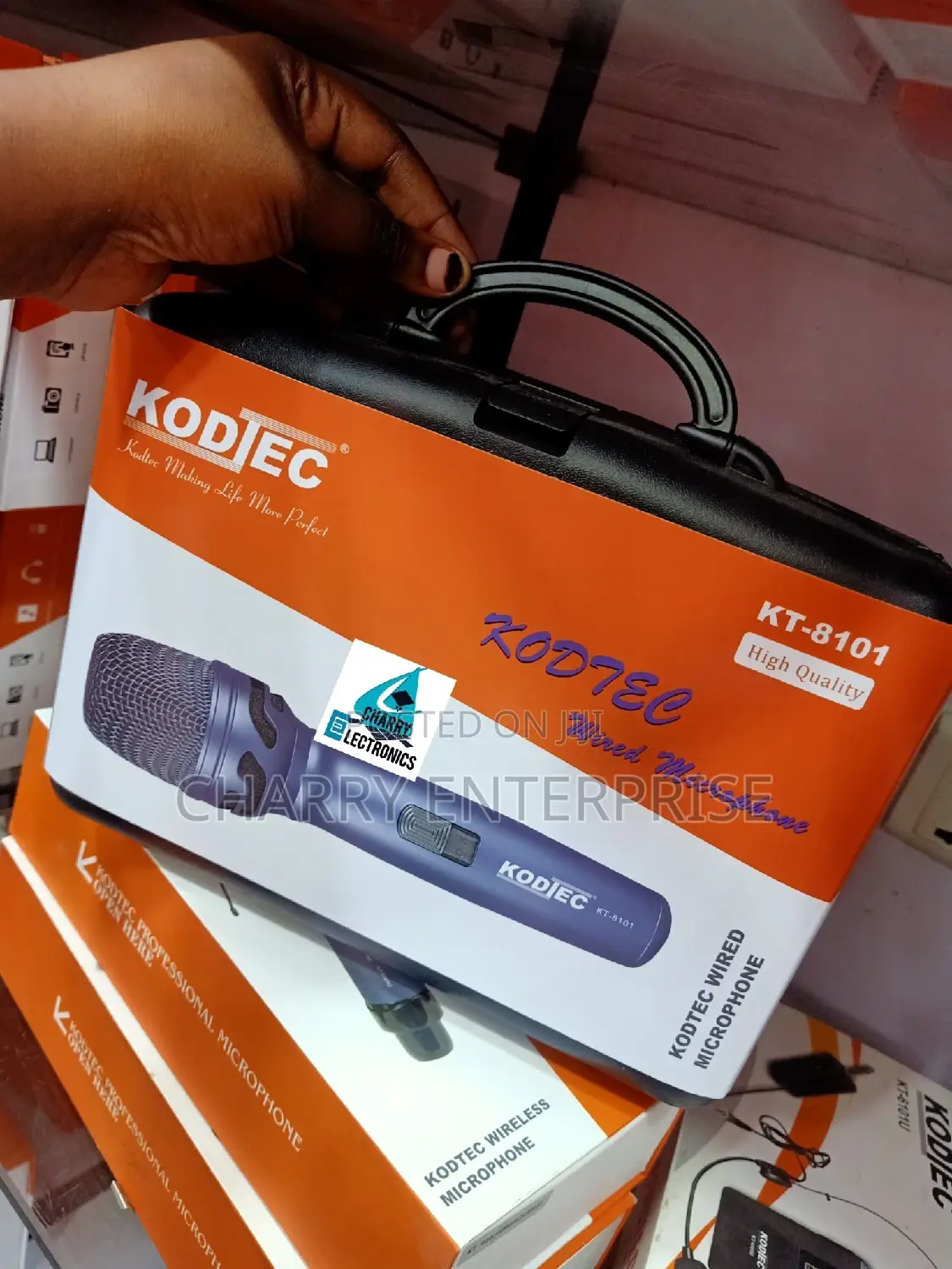 KODTEC Wired Single Microphone / Mic Powerful