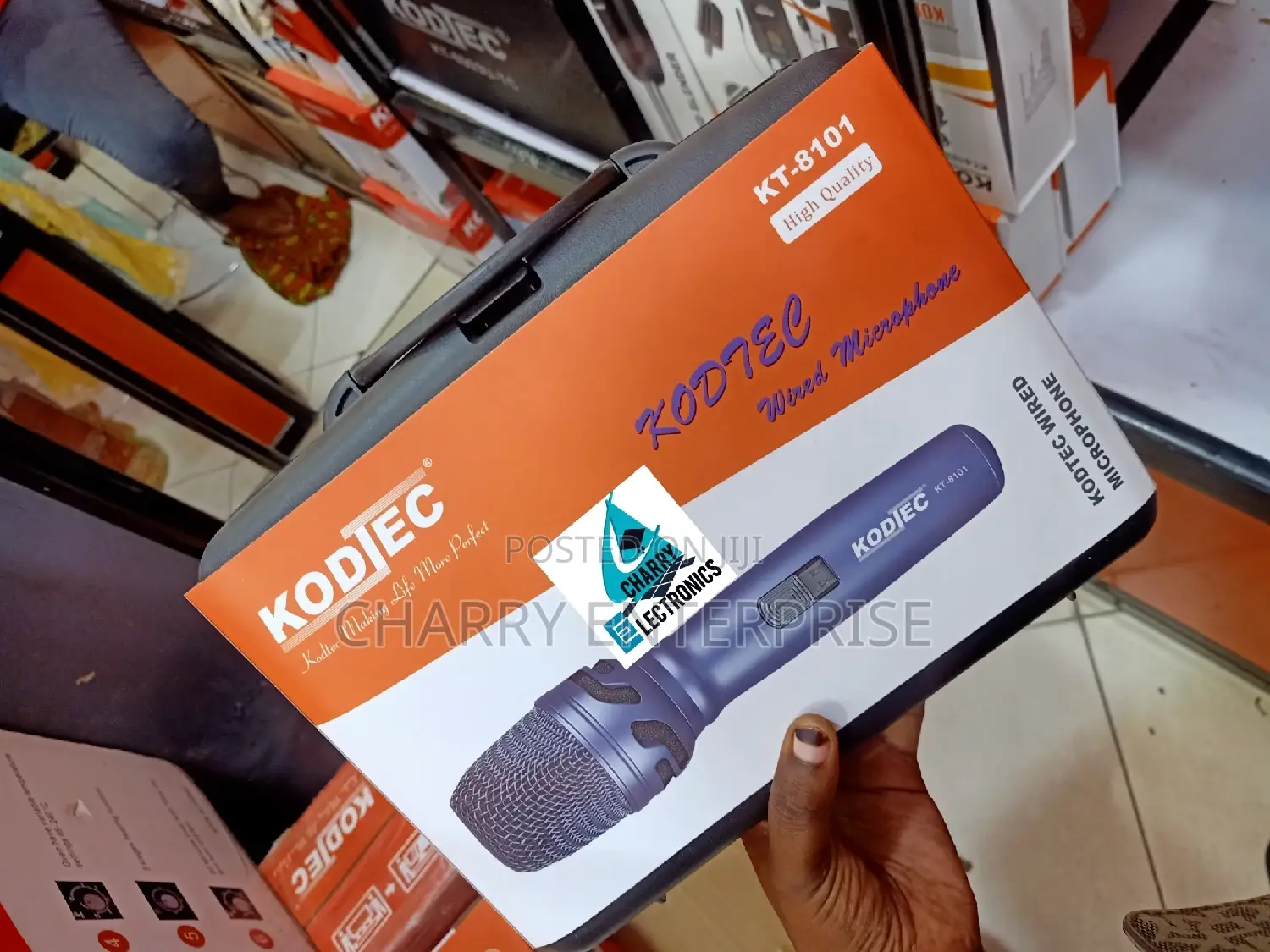 KODTEC Wired Single Microphone / Mic Powerful