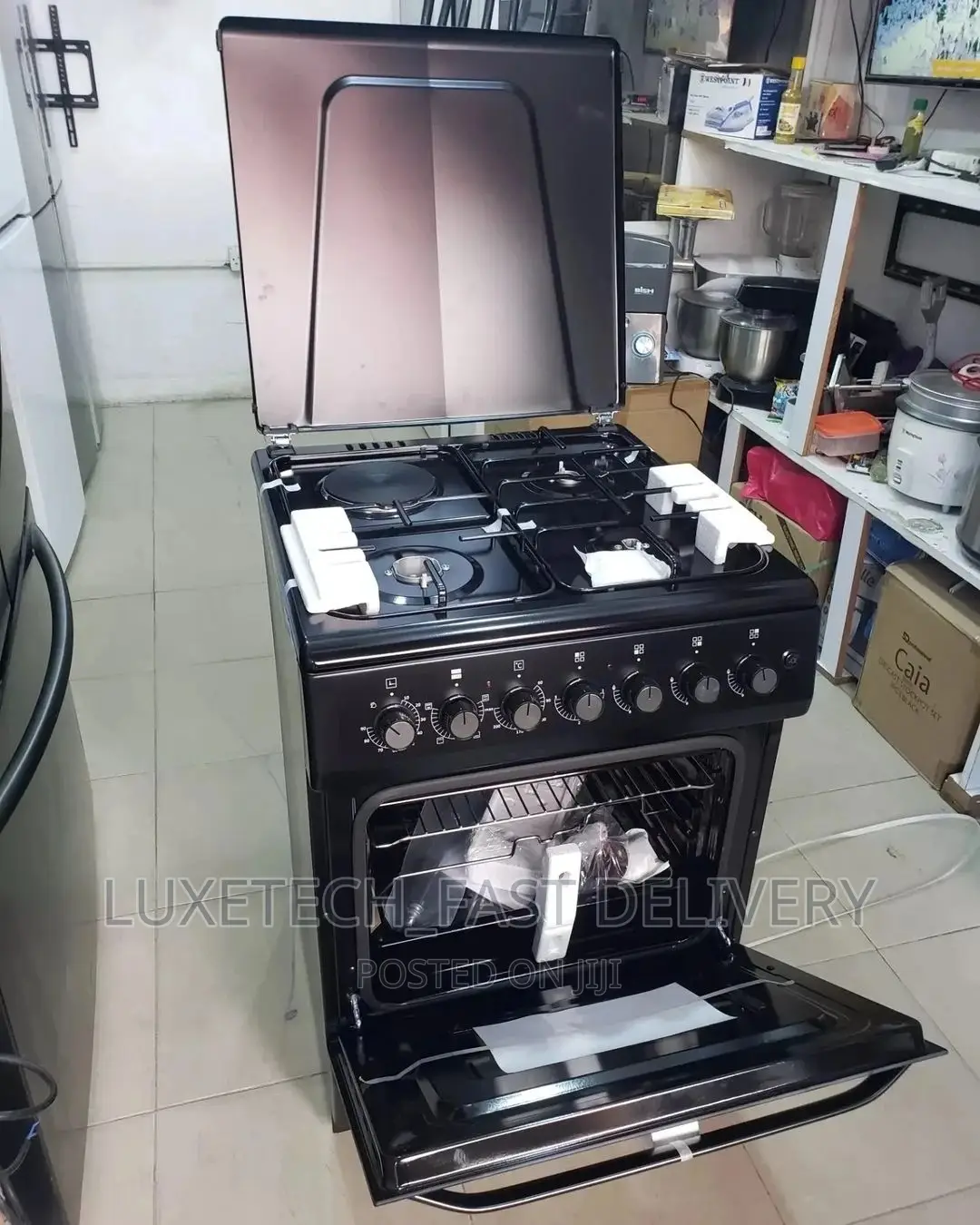 Mo Electro Standing Cooker With Oven 50*60