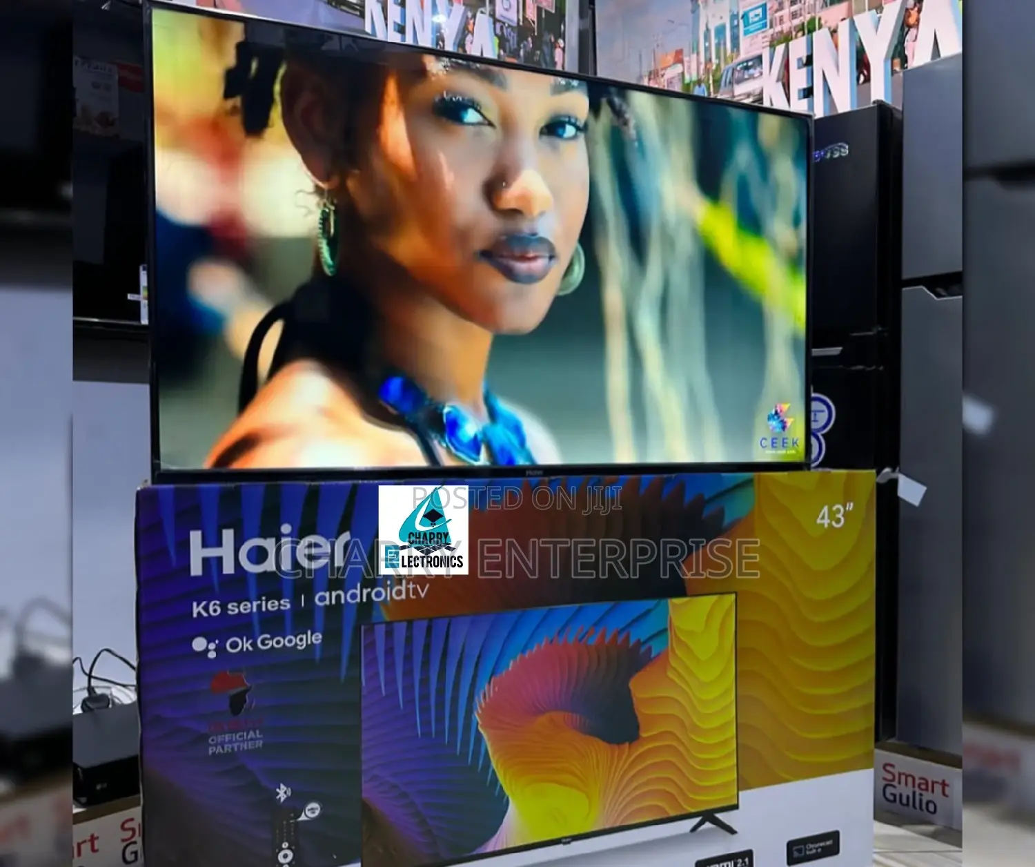 Haier Smart ANDROID Tv Series43 Inchok Google
