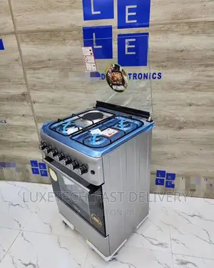 Von Hotpoint Electric and Gas Cooker 4 Plate With Oven 60*60