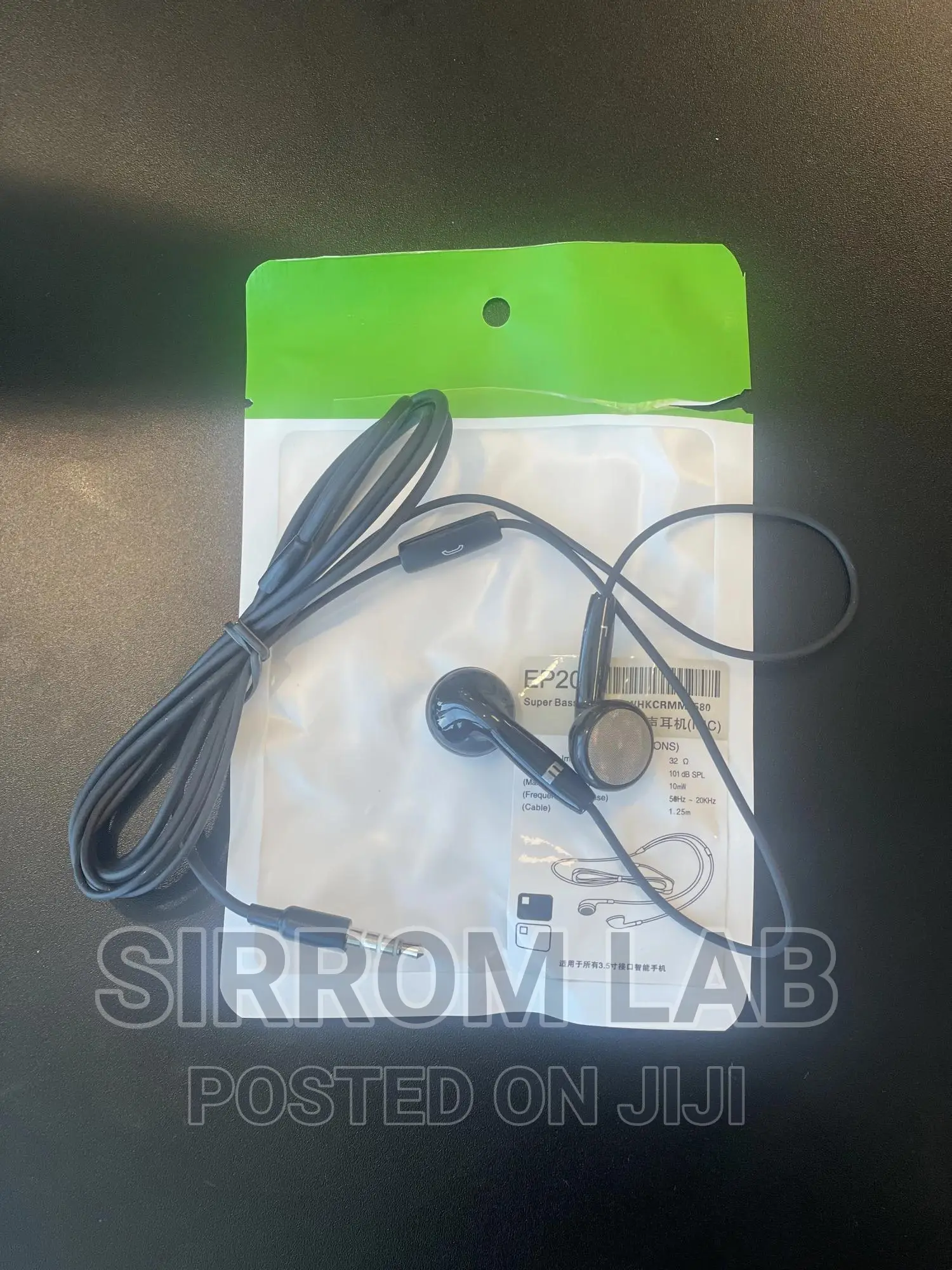Super Bass Earphones EP20 With Microphone