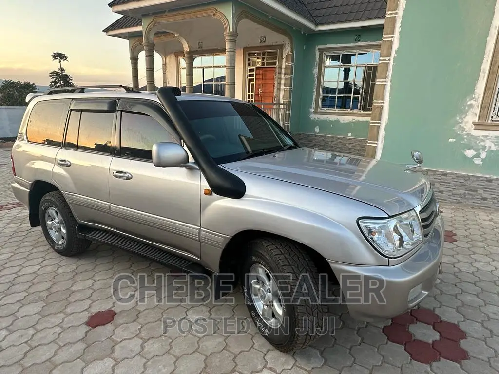 Toyota Land Cruiser 2002 Silver