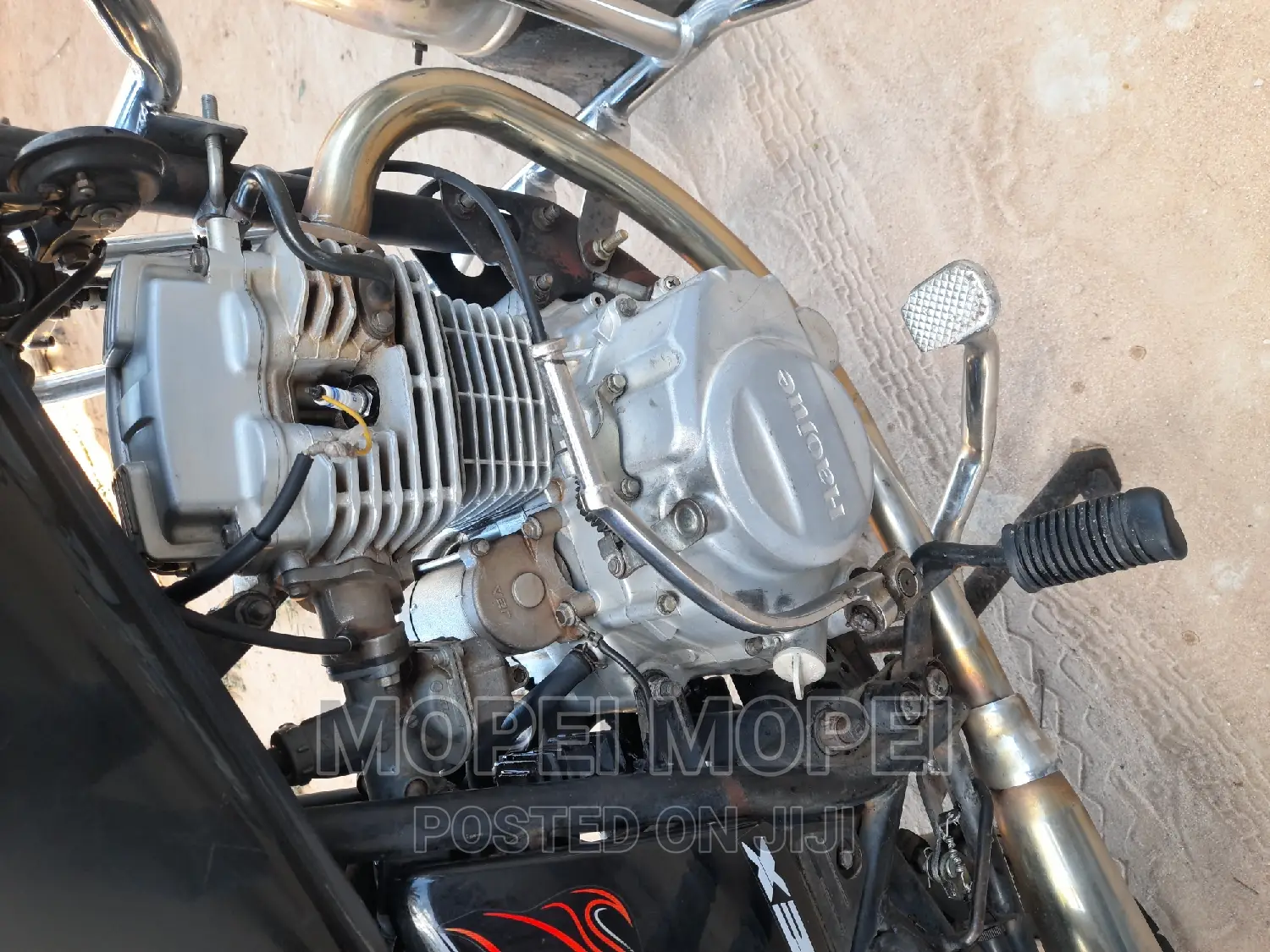 Haojue HJ125-8F 2021 Black