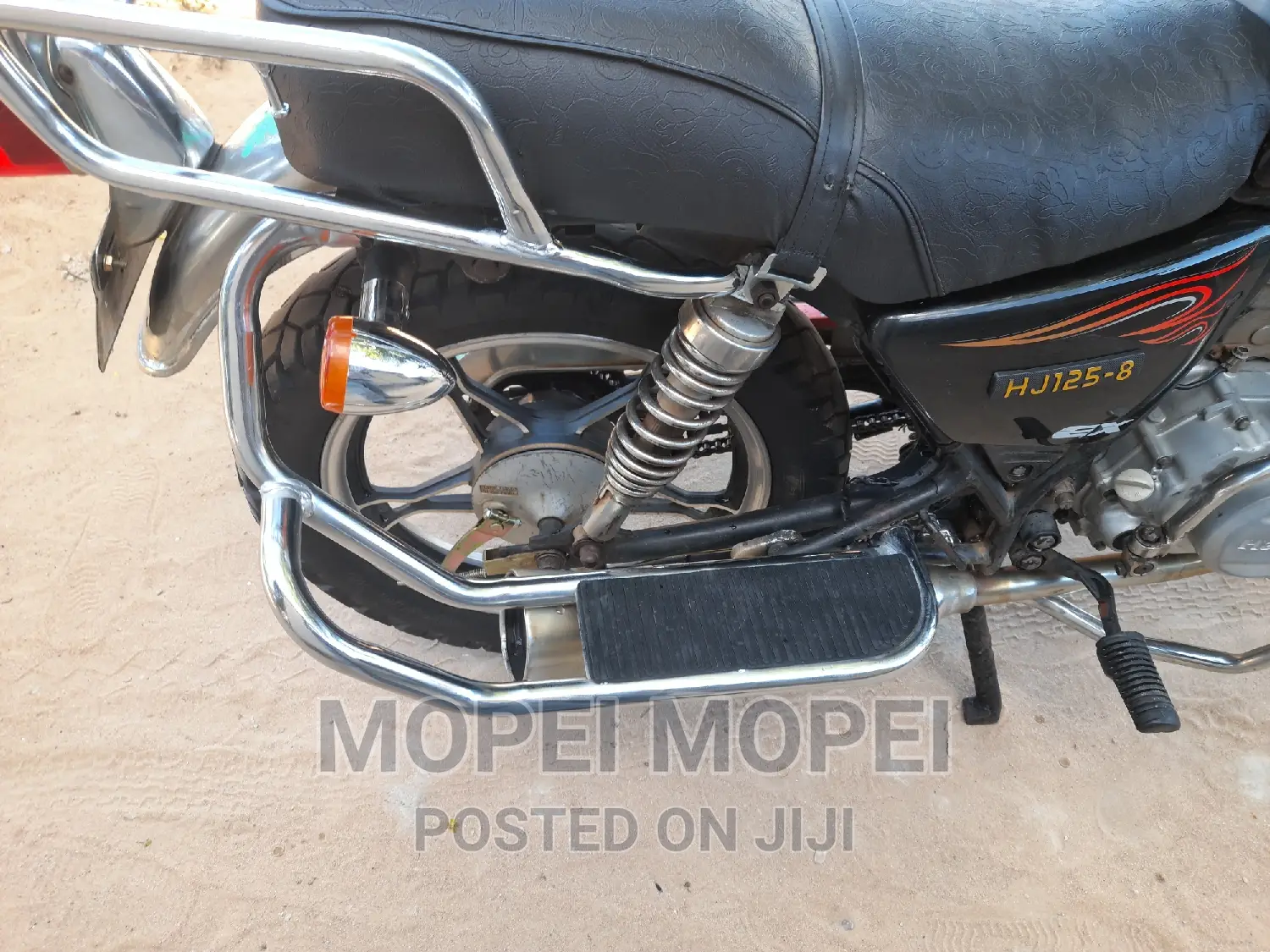 Haojue HJ125-8F 2021 Black
