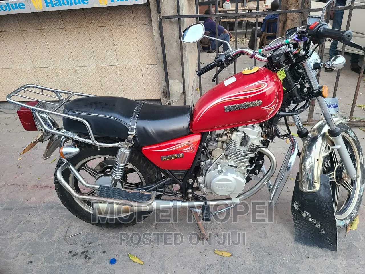 Haojue HJ125-8F 2021 Black