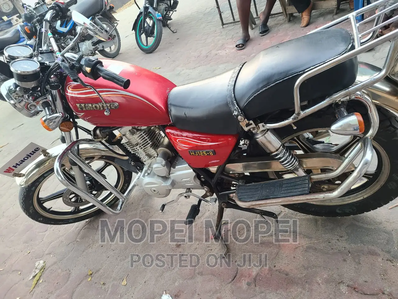 Haojue HJ125-8F 2021 Black