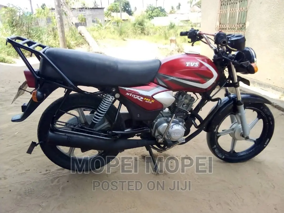 TVS HLX 125 2021 Red