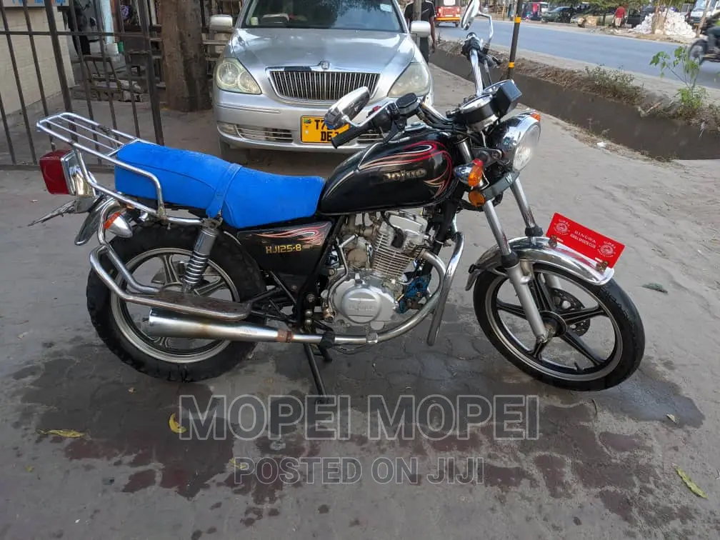 Haojue HJ125-8F 2022 Black