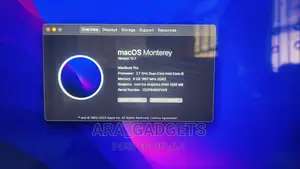 Laptop Apple MacBook Pro 2015 8GB Intel Core I5 SSD 256GB