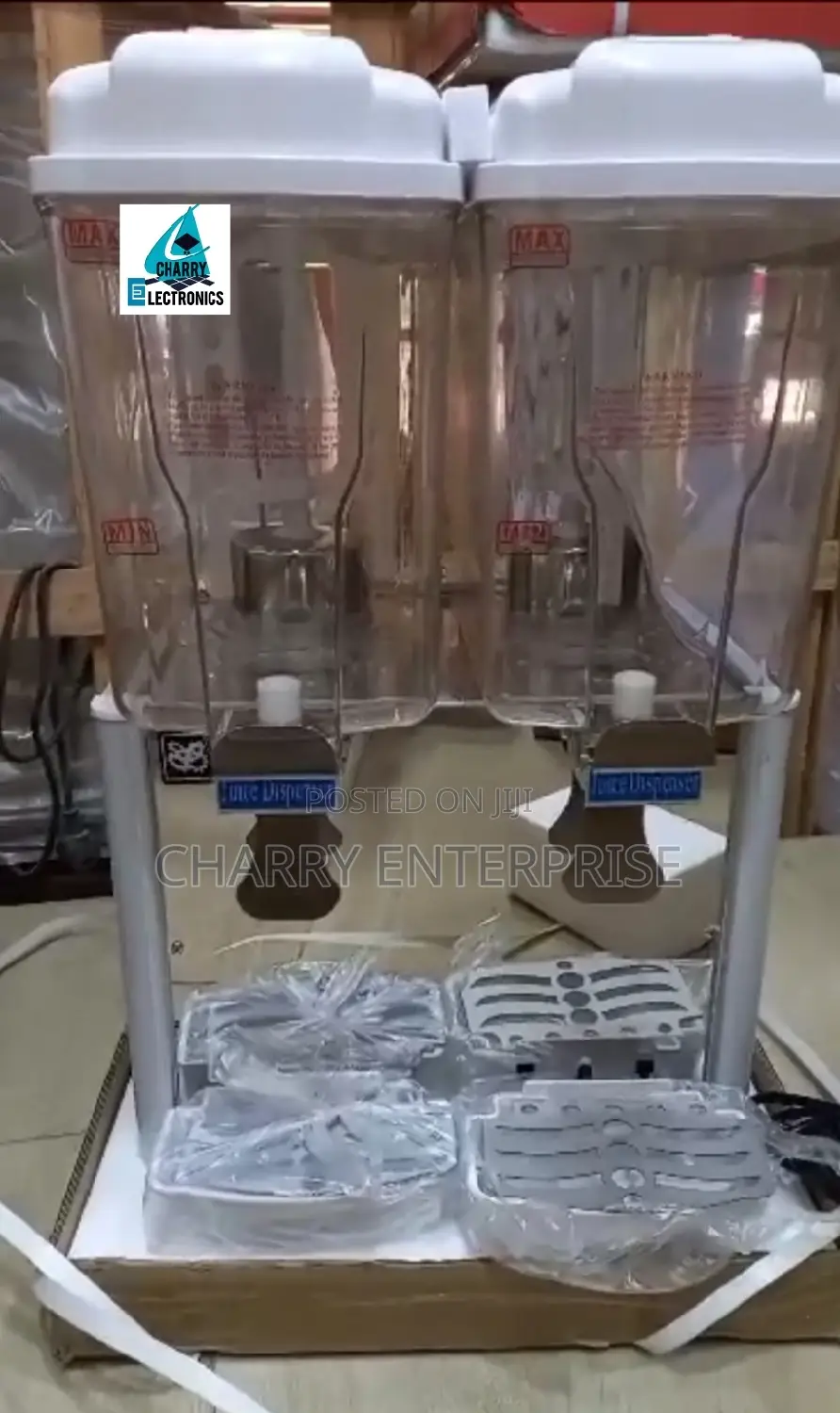 Juice Dispenser STRONGER TEC 2 Tanks Mixer