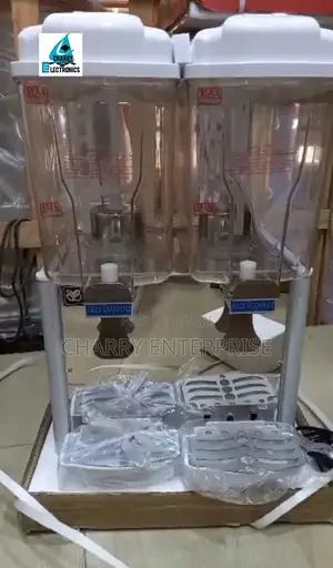 Juice Dispenser STRONGER TEC 2 Tanks Mixer