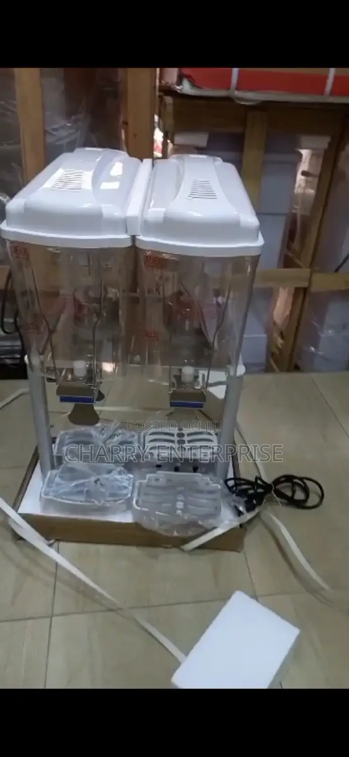 Juice Dispenser STRONGER TEC 2 Tanks Mixer