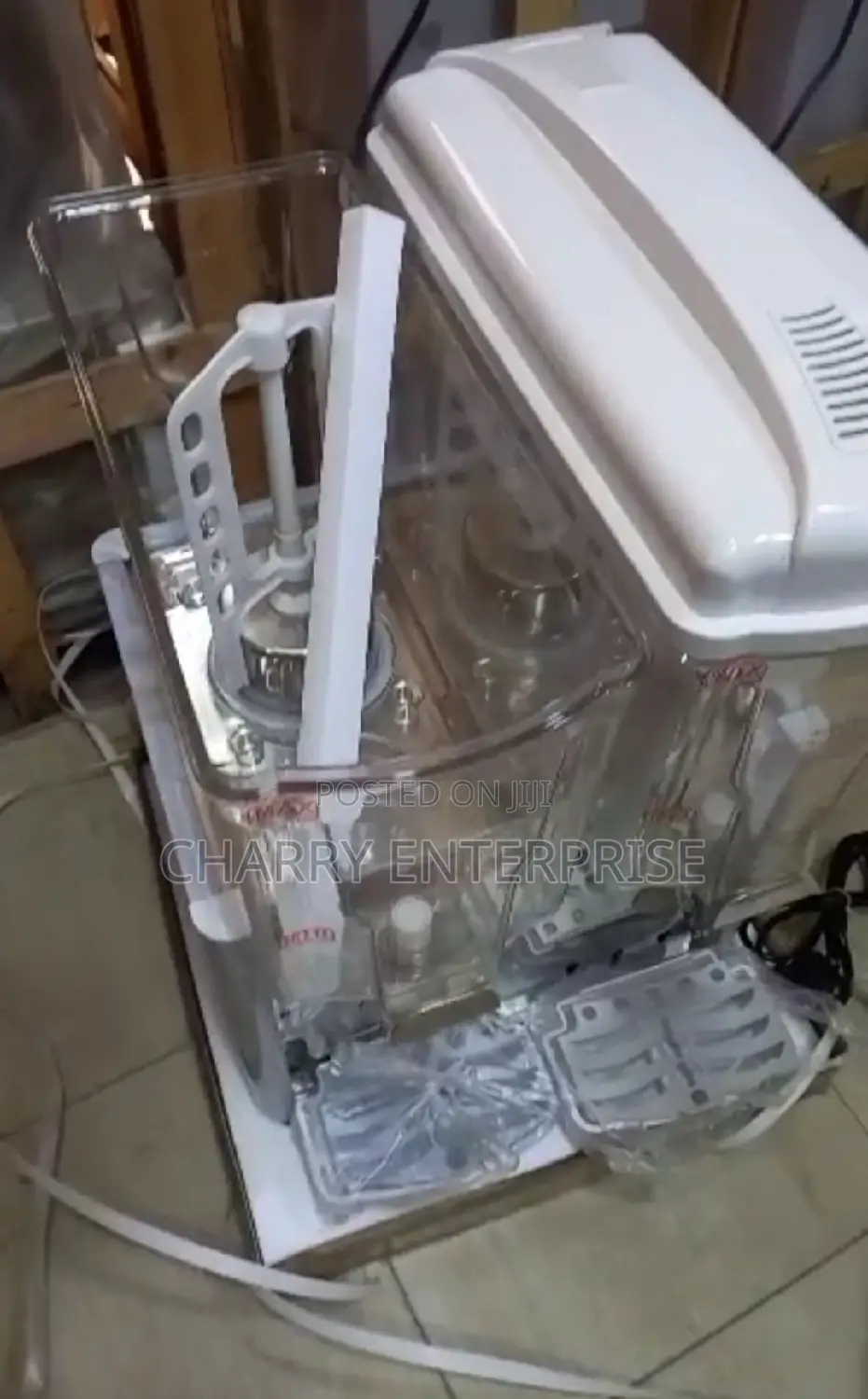 Juice Dispenser STRONGER TEC 2 Tanks Mixer